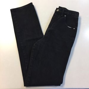 Vintage RoughRider Black High Waisted Mom Jeans